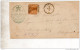 1877  LETTERA CON ANNULLO SILVI TERAMO + CITTÀ S.ANGELO - Storia Postale