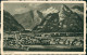 Ansichtskarte Oberammergau Blick Auf Die Stadt 1934 - Oberammergau