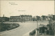 Postcard Neudamm (Neumark) Dębno Bahnhofstraße Myśliborski (Kreis Soldin)  1918 - Pommern