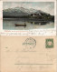 Ansichtskarte Chiemsee Herreninsel, Boot 1903 - Chiemgauer Alpen