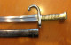 Delcampe - Baïonnette Chasspot. France. M1866 (357) - Knives/Swords