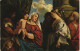 Ansichtskarte  Tiziano Vecellio Maria Mit Dem Kinde Und Vier Heilige 1914 - Pittura & Quadri