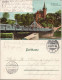 Ansichtskarte Zwickau Paradiesbrücke Mit Ebertschlößchen 1902 - Zwickau