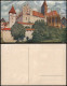 Marienburg Malbork Schloss/Ordensburg Marienburg - Künstlerkarte 1922 - Pommern