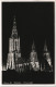 Ansichtskarte Ulm A. D. Donau Ulmer Münster Bei Nacht 1940 - Ulm