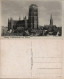 Danzig Gdańsk/Gduńsk Marienkirche/Kościół Mariacki Kirche & Rathaus 1940 - Danzig