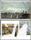 Bremerhaven Stadt, Hafen, Landkarte - Fotomontage Collage 2001 - Bremerhaven