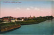 Ansichtskarte Gröba-Riesa Mit Hafen 1914 - Riesa
