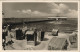 Ansichtskarte Duhnen-Cuxhaven Strandkörbe, Seebrücke - Stimmungsbild 1937 - Cuxhaven