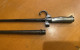 Delcampe - Baïonnette Pour Fusil Lebel Type 1. France. M1886 (267) - Armas Blancas