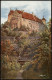 Nürnberg Burg Von Westen (Künstlerkarte) Castle Nuremberg 1910 - Nuernberg