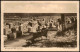 Ansichtskarte Wangerooge Auf Der Strandmauer, Kabinen Und Bänke 1922 - Wangerooge