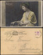 Ansichtskarte  Menschen / Soziales Leben - Frauen, Harfe 1904 - Personen