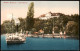 Insel Mainau-Konstanz Ortsansicht Mit Bodensee Dampfer Schiff 1910 - Konstanz