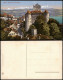 Ansichtskarte Meersburg Altes Schloß Burg Meersburg Blick Zum Säntis 1910 - Meersburg
