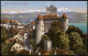 Ansichtskarte Meersburg Altes Schloß Burg Meersburg Blick Zum Säntis 1910 - Meersburg