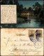 Ansichtskarte Mannheim Stadtpark, Pavillon Bei Nacht 1902  Gel. Div. Stempel - Mannheim