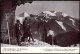Schliersee Wintersport: Skifahrer Vor Der Baude Rotwandgruppe 1917 - Schliersee