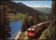 Ansichtskarte Davos Rhätische Bahn Am Davoser See 1990 - Autres & Non Classés