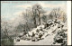 Ansichtskarte Hamburg Botanischer Garten Im Schnee 1913 - Andere & Zonder Classificatie