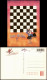 Schachbrett-Muster Motivkarte Aus Ungarn Thema Schach (Chess) 1990 - Contemporain (à Partir De 1950)