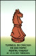 Ansichtskarte  TURNEUL DE CRĂCIUN, Schach-Motivkarte, Pferd Spielfigur 1997 - Contemporary (from 1950)