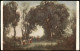 COROT (1796-1875). Une Matinée. Künstlerkarte: Gemälde / Kunstwerke Louvre 1914 - Peintures & Tableaux