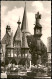 Ansichtskarte Michelstadt Rathaus Und Marktbrunnen 1958 - Michelstadt
