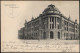 Ansichtskarte Mannheim Realgymnasium - Straßenpartie 1903 - Mannheim