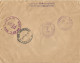 BULGARIA - 155 L. 9 STAMP FRANKING ON REGISTERED AIR COVER FROM KUSTENDIL TO THE USA - 1949 - Covers & Documents