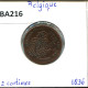 2 CENTIMES 1836 FRENCH Text BELGIUM Coin #BA216.U.A - 2 Centimes