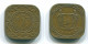 5 CENTS 1972 SURINAM NIEDERLANDE Nickel-Brass Koloniale Münze #S12987.D.A - Surinam 1975 - ...