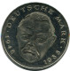 2 DM 1992 F F.J.STRAUS WEST & UNIFIED GERMANY Coin #AZ442.U.A - 2 Mark
