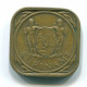 5 CENTS 1971 SURINAME Netherlands Nickel-Brass Colonial Coin #S12878.U.A - Surinam 1975 - ...