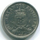 10 CENTS 1971 ANTILLAS NEERLANDESAS Nickel Colonial Moneda #S13454.E.A - Niederländische Antillen