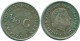 1/10 GULDEN 1970 ANTILLAS NEERLANDESAS PLATA Colonial Moneda #NL13098.3.E.A - Niederländische Antillen