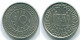 10 CENTS 1976 SURINAME Nickel Moneda #S13290.E.A - Surinam 1975 - ...