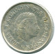 1/4 GULDEN 1967 ANTILLAS NEERLANDESAS PLATA Colonial Moneda #NL11441.4.E.A - Niederländische Antillen