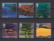 GRANDE-BRETAGNE 2004 TIMBRE N°2533/38 OBLITERE PAYSAGES - Used Stamps