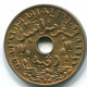 1 CENT 1945 P NETHERLANDS EAST INDIES INDONESIA Bronze Colonial Coin #S10360.U.A - Indes Néerlandaises