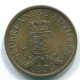 1 CENT 1976 NETHERLANDS ANTILLES Bronze Colonial Coin #S10688.U.A - Antillas Neerlandesas