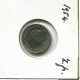 25 CENTS 1954 NEERLANDÉS NETHERLANDS Moneda #AU542.E.A - 1948-1980 : Juliana