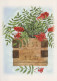 FLOWERS Vintage Ansichtskarte Postkarte CPSM #PAR552.A - Fiori