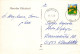 FLORES Vintage Tarjeta Postal CPSM #PAR104.A - Flowers