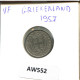 50 LEPTA 1957 GREECE Coin #AW552.U.A - Grecia
