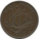 HALF PENNY 1942 UK GREAT BRITAIN Coin #AG817.1.U.A - C. 1/2 Penny