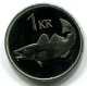 1 KRONA 1999 ISLANDIA ICELAND UNC Fish Moneda #W11345.E.A - Islanda