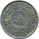 5 FRANCS 1951 MOROCCO Islamisch Münze #AH653.3.D.A - Marokko