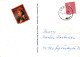 SANTA CLAUS Happy New Year Christmas GNOME Vintage Postcard CPSM #PAY159.A - Santa Claus