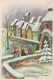 Neujahr Weihnachten KINDER Vintage Ansichtskarte Postkarte CPSM #PAY043.A - New Year